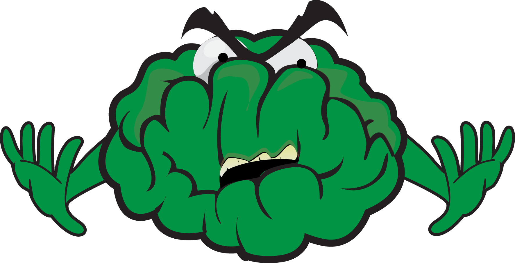 Green Brain Monster