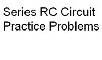 Rc circuit problems homework help
